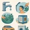 چگونه در تابستان در مصرف آب صرفه‌جویی کنیم؟