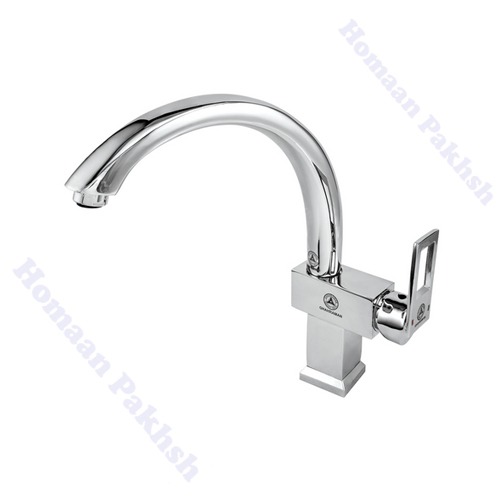 شیر ظرفشویی قهرمان مدل فلت (Flat Chrome)