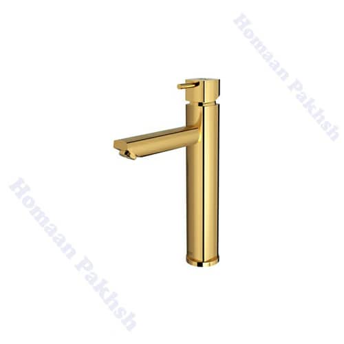 شیر روشویی شودر مدل یونیک پایه بلند ( Unique Gold)